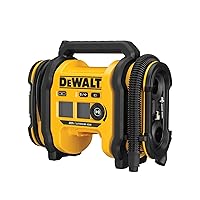 DEWALT 20V MAX Tire Inflator, Compact and Portable, Automatic Shut Off, LED Light, Bare Tool Only (DCC020IB)