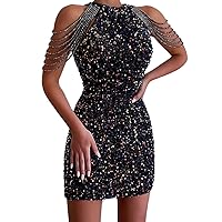 Womens Sexy Party Dress Costume Hip Package Dresses Party Dresses Evening Dress Cami Dress Sequin Dress Long Lace