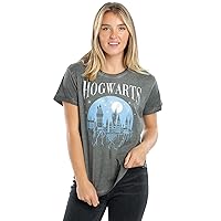 Cotton Soul Harry Potter Hogwarts Women Fashion T Shirt Black