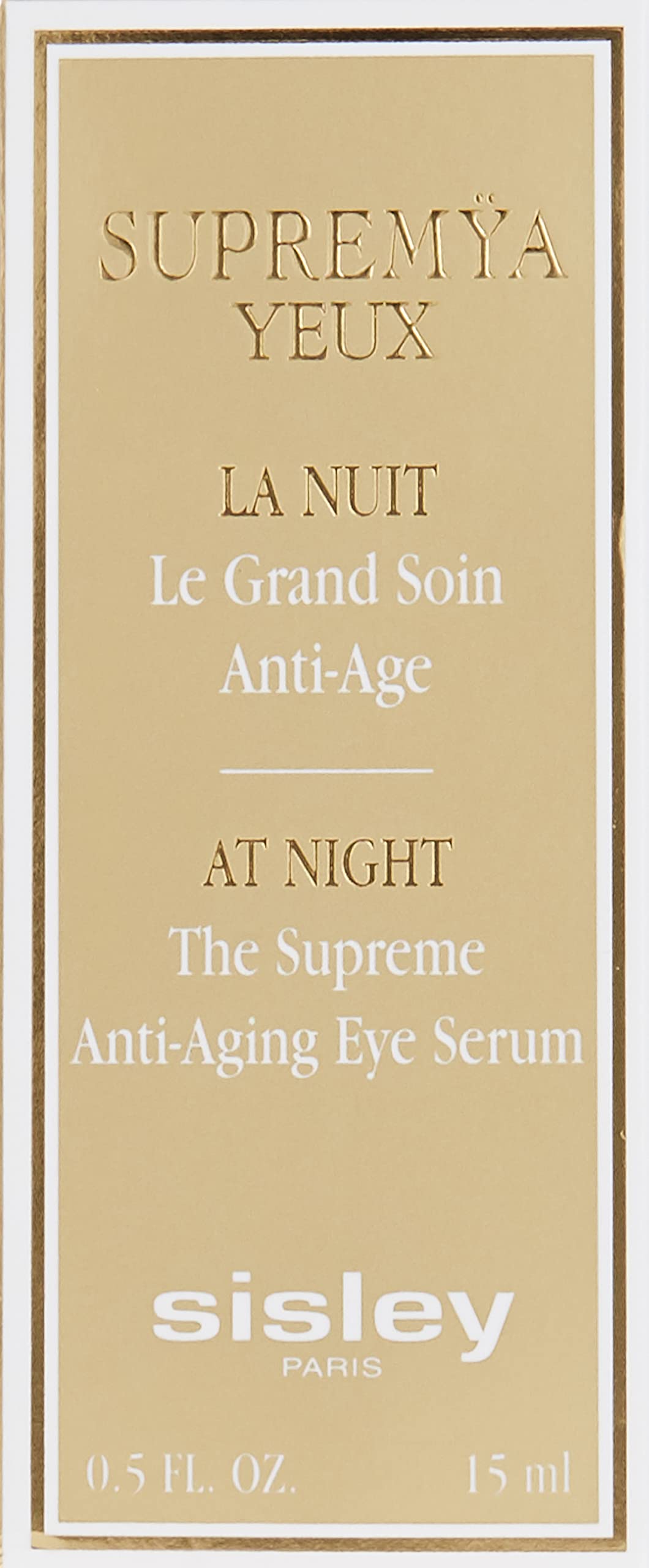 Sisley Supremya Eyes at Night The Supreme Anti-Aging Eye Serum, 0.52 Ounce