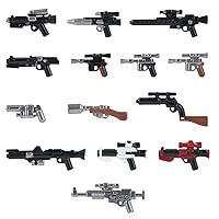 14Pcs Space Wars Minifigs Camouflage Version Weapon Pack Set,Compatible with Most Brand Mini People