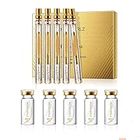 Instalift Protein Thread Lifting Set, Soluble Protein Thread and Nano Gold Essence Combination, Protein Threads Absorbable Collagen Thread for Face Lift, Smoothes Fine Lines (1set+5Protein Thread)