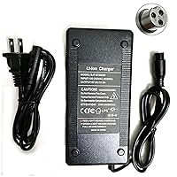 [Verified Fit] 60V Electric Scooter 3A Fast Charger, for Yume X11 Y11 M10, Kaabo Mantis 10, 10 Pro, V2/ VSETT 10+, 10+R/Apollo 60V Phantom, Pro(NOT for 52V)/ Zero 10X and More 60V Scooters 67.2V 3A