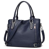 Kaiyusha Women's Handbag, Shoulder Bag, 2-Way for Work or School, High Grade PU Leather