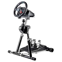 Wheel Stand Pro SuperG Wheel Stand with RGS shifter mount Compatible With Logitech G29 G923 G920 G27 G25 Wheels, Deluxe, Wheel and Pedals Not included.