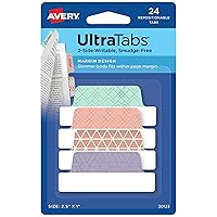 Avery Margin Ultra Tabs, 2.5