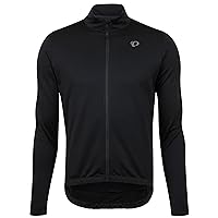 PEARL IZUMI Men's Quest Thermal Jersey, Full-Length Zipper, Brushed Fleece Interior & Three Rear Pockets