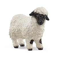 Schleich Farm World New 2023, Realistic Farm Animal Toys for Kids, Valais Black-Nosed Sheep Toy, Ages 3+