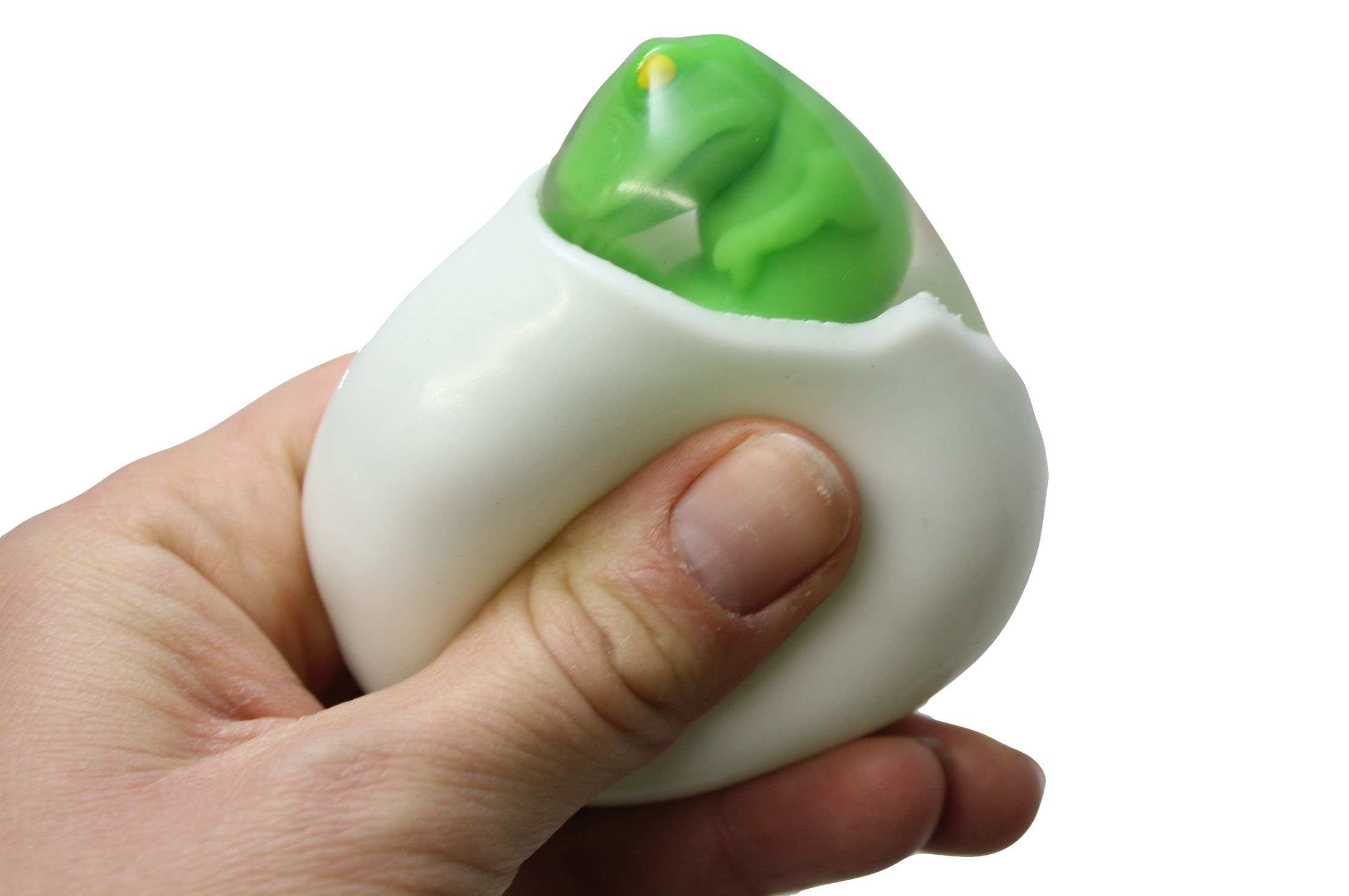 Hatching Dinosaur Egg Squeeze Stress Ball - Squishy Toy - Sensory