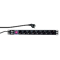 PDU8C01 Power Distribution Unit (PDU) 8 AC Outlet(s) 1U, PDU8C01 (Unit (PDU) 8 AC Outlet(s) 1U Black)