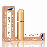 XS Spray Enhancers - Quick Results-Desensitizing Delay Spray for Men clinically Proven to Help You Last Longer in Bed - Delay Without Losing Pleasure - Delay Sprayer-5ml