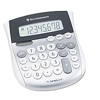 Texas Instruments TI1795SV TI-1795SV Minidesk Calculator, 8-Digit LCD (Renewed)