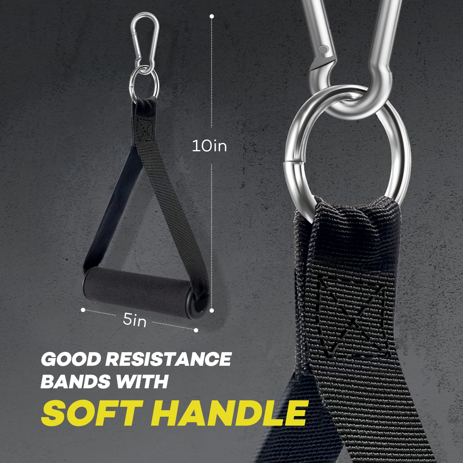 Heavy Resistance Bands for Working Out 240lbs, NITEEN Resistance Bands with Handles Weight Exercise Bands for Men Women,Workout Bands with Door Anchor and Ankle Straps Strength Training Equipment