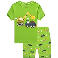 Dolphin&Fish Boys Pajamas Cotton Summer Short Set Toddler Clothes Kids Pjs Sleepwear Sets