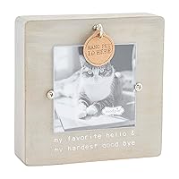 Mud Pie GRAY REMEMBRANCE PET CAT FRAME