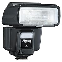 Nissin i60A - Powerful Compact Flash for FUJIFILM Mirrorless Cameras - Powerful (GN60)