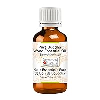 Pure Buddha Wood Essential Oil (Eremophila mitchelli) Steam Distilled 30ml (1 oz)