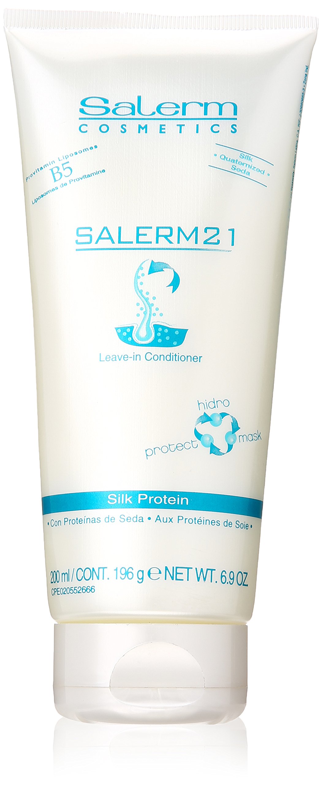 Salerm 21 Leave-in Conditioner Silk Protein Tube, 6.9 Ounce