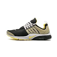 Nike 789870-001 Air Presto QS (BLACK/YELLOW STREAK-NTRL GREY) Men's Sneakers (XS (10.2 - 10.6 inches (26 - 27 cm))