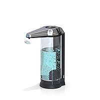 Better Living Products 70181 Touchless Clear Chamber Hands Free Soap Dispenser