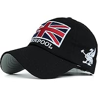 Union Jack England Flag Baseball Cap Dad Trucker Hat Unstructured Adjustable Embroidered Patch
