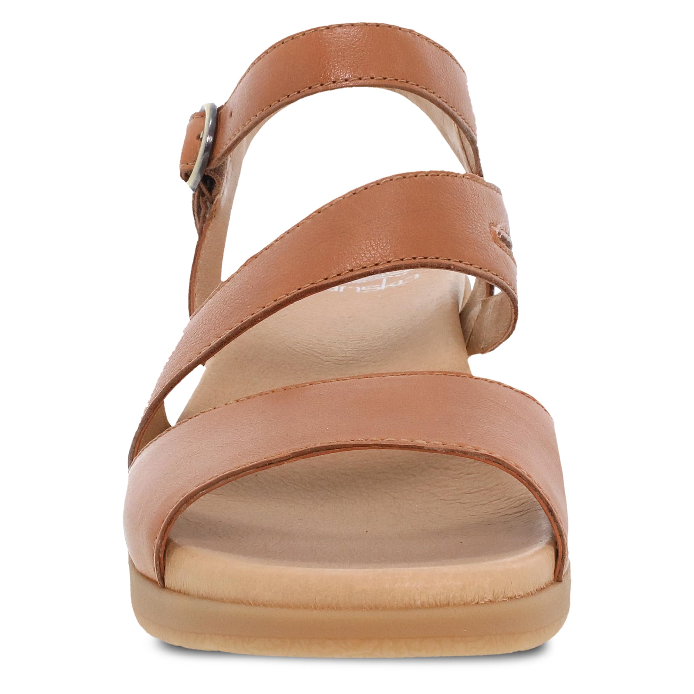 Dansko Tansy Multi-Strap Sandal for Women - A Subtle Heel and Memory Foam for All-Day Comfort - Unique Design for Easy Transition from Work to Evening