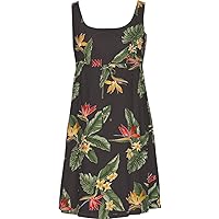 RJC Women's Bird of Paradise Display Empire Tie Front Dress