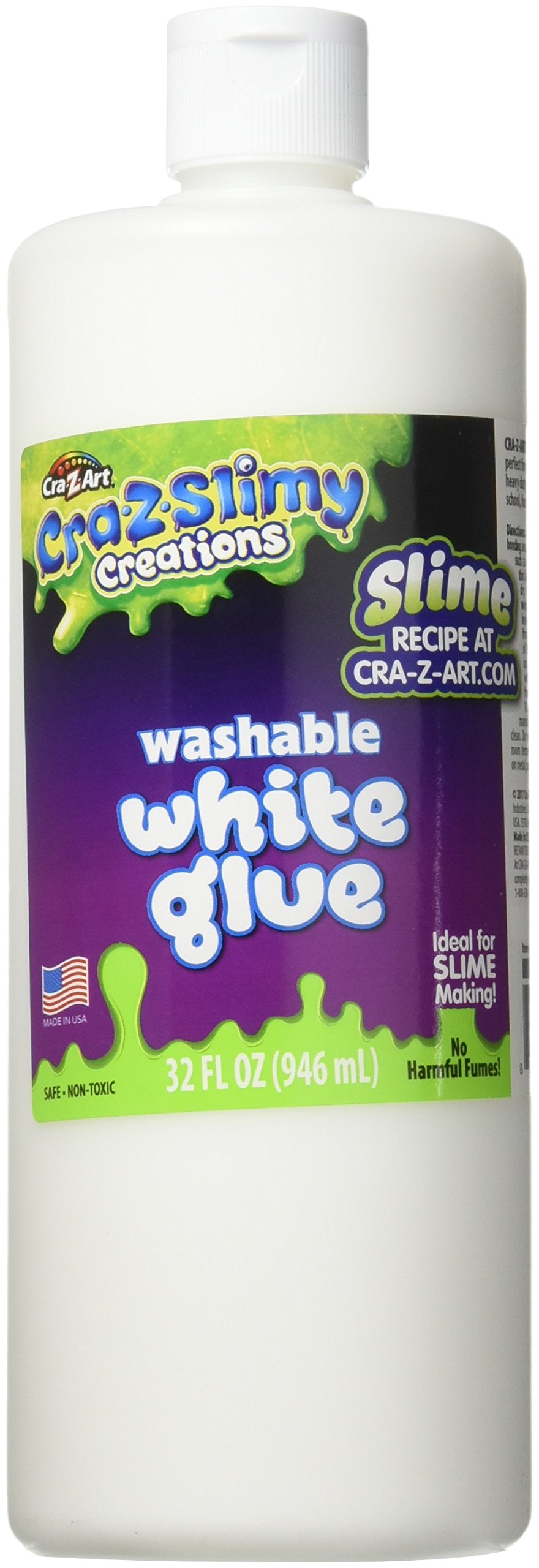 Cra-Z-Art CRA-Z-Slimy 32 oz Washable White Glue 32oz White Glue