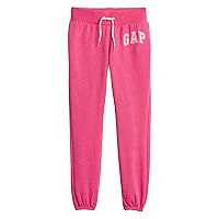 GAP Girls' Logo Pull-on Jogger Sweatpants Pants