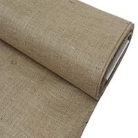 Burlap Fabric, 38-40 Inches Wide, Over 100 Yards in Stock- 100 Yards 100% Jute - Natural