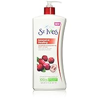 St Ives Repairing Body Lotion, Cranberry and Grapeseed Oil, 21 Ounce (3 Pack)