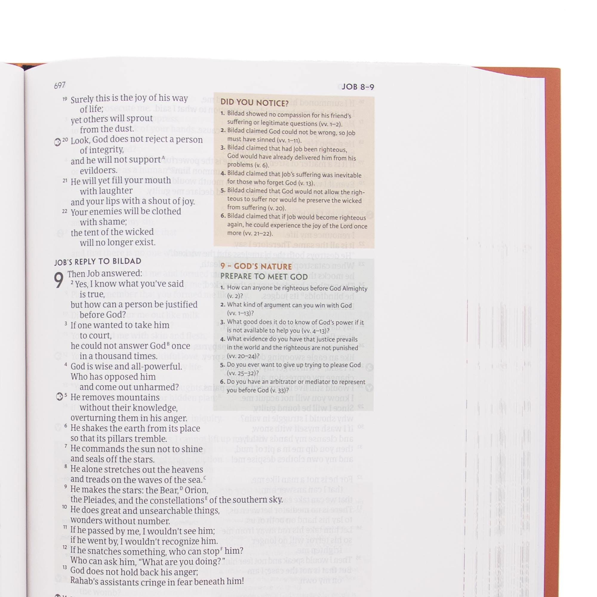 CSB Experiencing God Bible, Hardcover, Jacketed, Full-Color Design, Articles, Character Profiles, Chapter Questions, Key Verse Icons, Full-Color Maps, Easy-to-Read Bible Serif Type