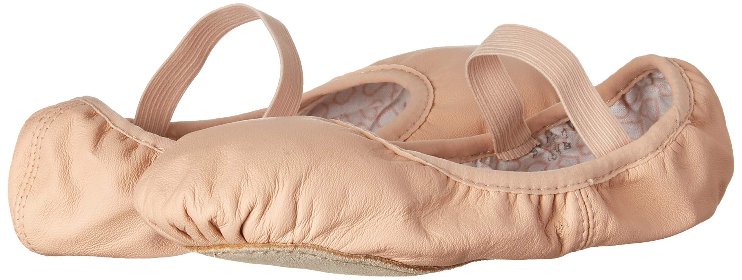 Bloch Girl's Dance Belle Full-Sole Leather Ballet Shoe/Slipper, Pink, 10.5 A US Little Kid