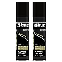 TRESemmé Tres Two Spray Extra Hold Hairspray, Extra-Firm Control, Strong Hold with Touchable Feel, Humidity Resistant, All Day Frizz Control, Pack of 2-4.2 oz each