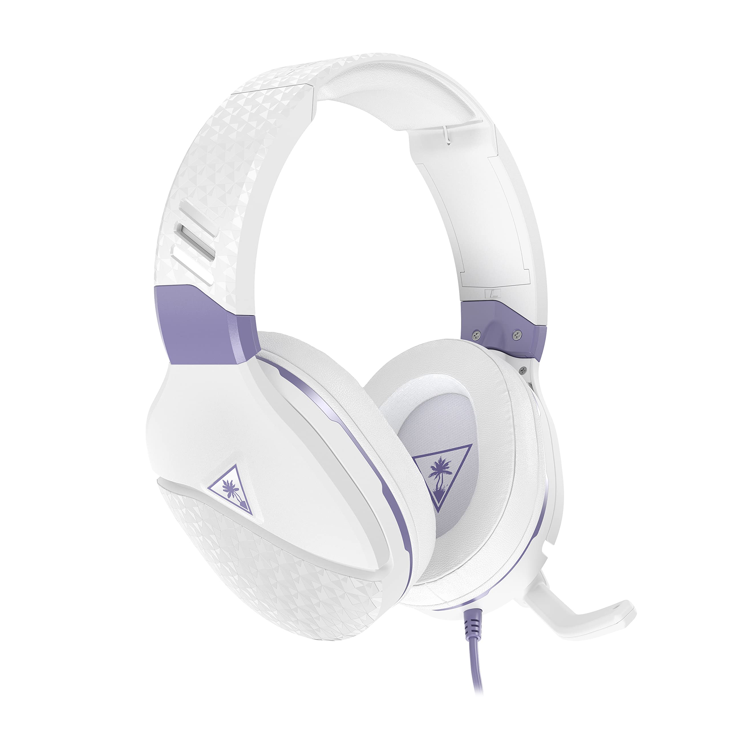 Turtle Beach Recon Spark Gaming Headset for Xbox Series X, Series S, 40mm Speakers React-R Controller Wired Game Controller – Licensed for Xbox Series Mappable Buttons- White/Purple