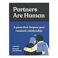 Partners are Human | 140 Conversation Cards to Help Deepen Romantic Relationships | Card Game for Bonding & Communication | Therapy for Adults