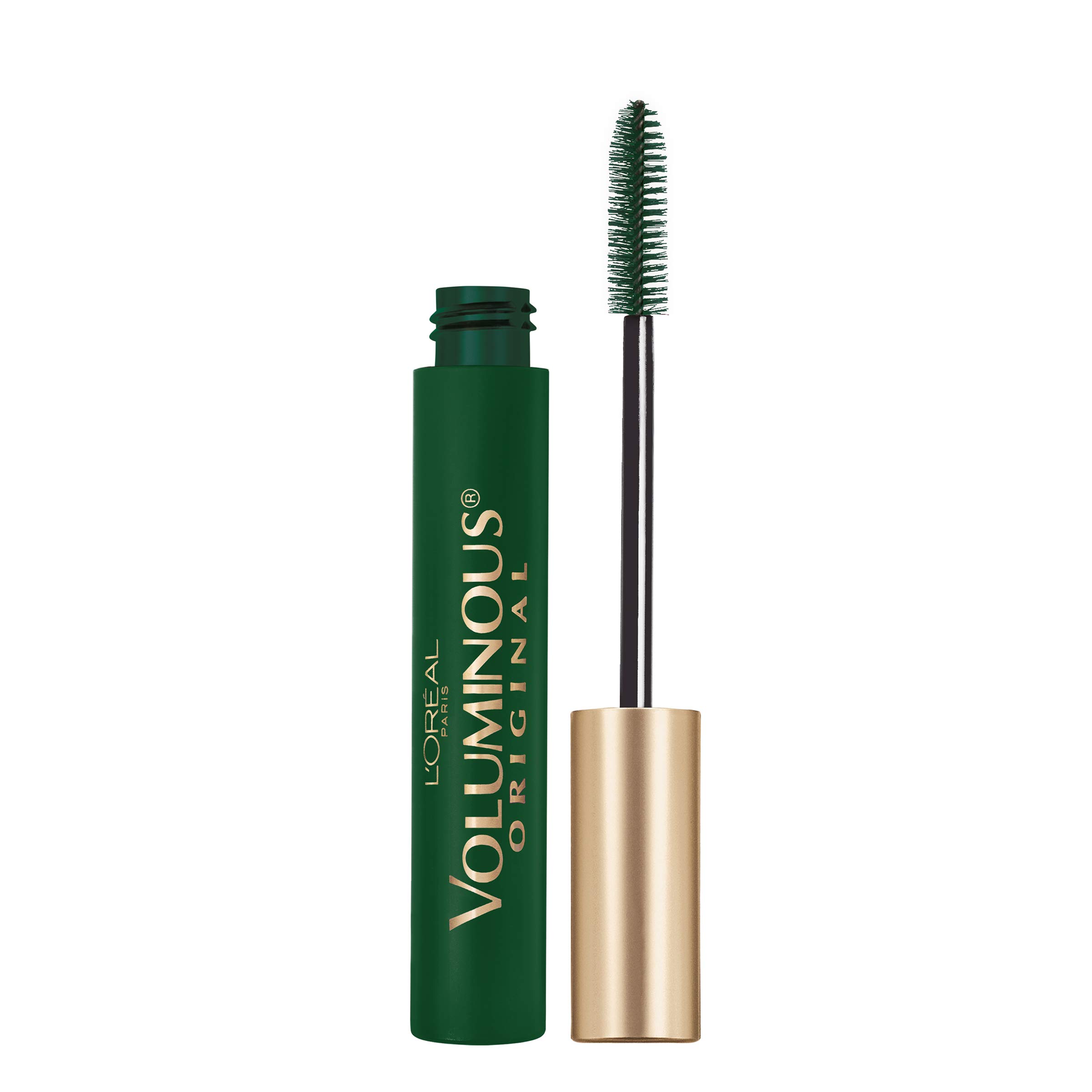 L’Oréal Paris Makeup Voluminous Original Washable Bold Eye Mascara, Deep Green, 0.27 Fl Oz