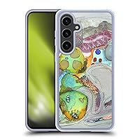 Head Case Designs Officially Licensed Wyanne No Treat Blues Cat Soft Gel Case Compatible with Samsung Galaxy S24+ 5G and Compatible with MagSafe Accessories