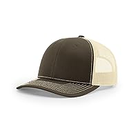 Richardson 112 Trucker Hat - Premium Blank Baseball Cap, Adjustable Snapback Hat - Structured Six Panel Richardson Blank Hats