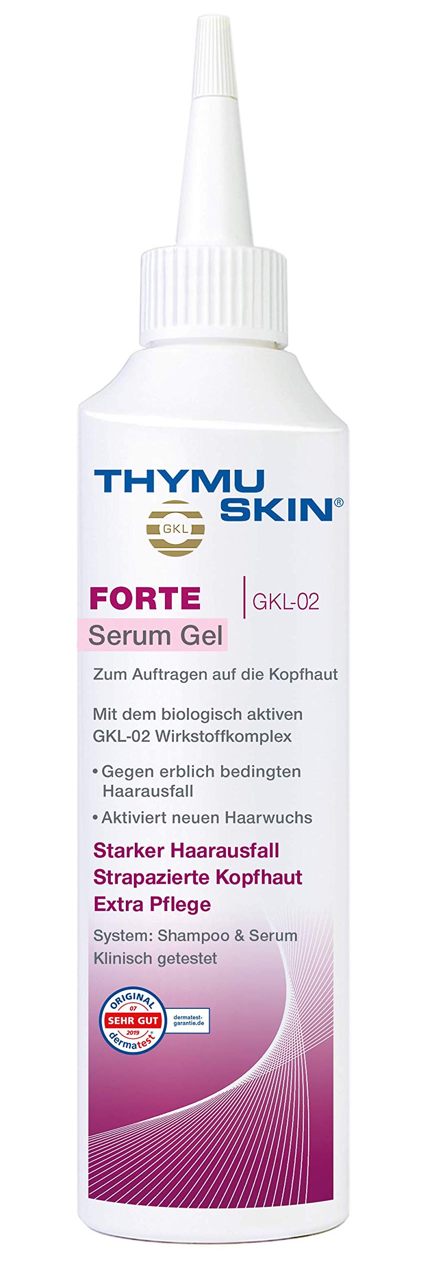 THYMUSKIN Forte Serum (Step #2) for Scalp Therapy for Very Strong Thinning and Hair Loss to Nourishing, Reinforcement, and Strengthening Hair. Hair Condition: Intensive Treatment Due to Damaged & EX