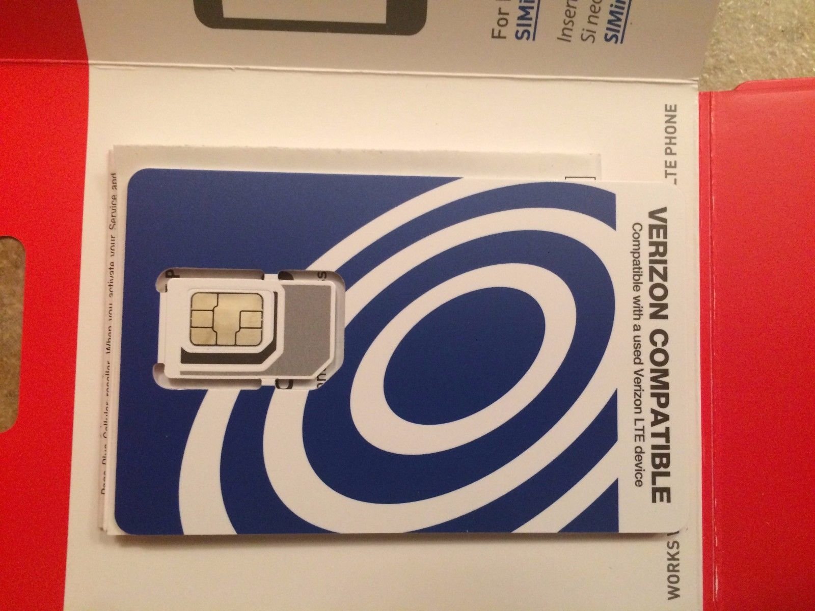Page Plus SIM CARD 4G LTE 3 in 1 Sim Kit, Black (Nano-Micro-Standard)