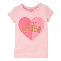 Carter's Baby Girls' Little Sister Jersey Tee