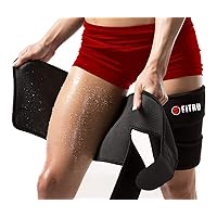 Fitru Premium Thigh Trimmers for Men & Women - Body Wrap Sauna Waist Trainer for Your Legs