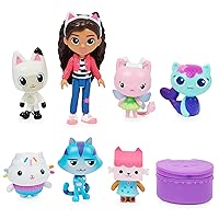Gabby's Dollhouse, Deluxe Figure Gift Set with 7 Toy Figures and Surprise Accessory, Kids Toys for Ages 3 and up