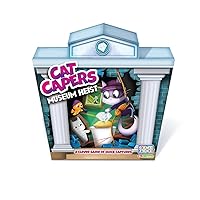 Game Zone Cat Capers - Fun and Family-Friendly Card Game for Ages 8+ - Great for Developing Reflexes and Quick Thinking Skills