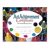 Art Achievement Certificate - Pack of 5