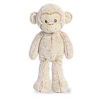 Aurora® Adorable Cuddlers™ Marlow Monkey™ Baby Stuffed Animal - Security and Sleep Aid - Comforting Companion - Brown 14 Inches