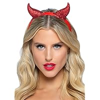 Women's Devil Horns Headband Costume Accessory
