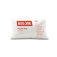 Big Joe Bean Refill Polystyrene Beans for Bean Bags or Crafts, 100 Liters