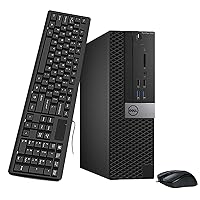 Dell OptiPlex 7040 SFF Desktop Computer PC Intel Quad Core i5-6500, 16GB RAM,512GB SSD, NVIDIA GT-730, WiFi, Bluetooth, HDMI, Windows10 Pro (Renewed)